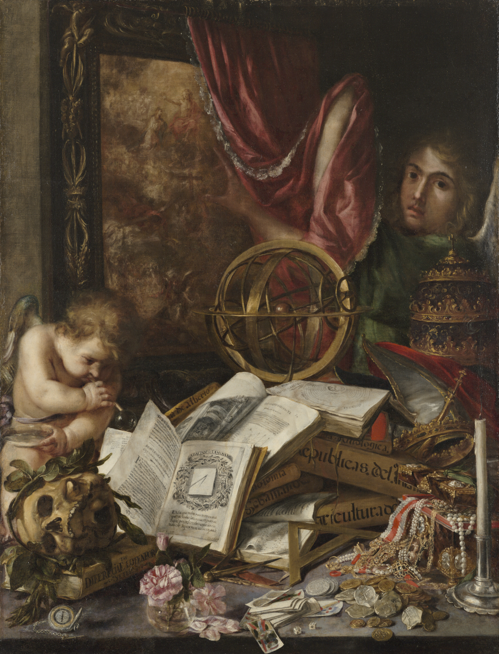 Valdés Leal: Vanitas, hacia 1660.  The Wadsworth Museum of Art, Hartford. Alle Phillips\Wadsworth Atheneum