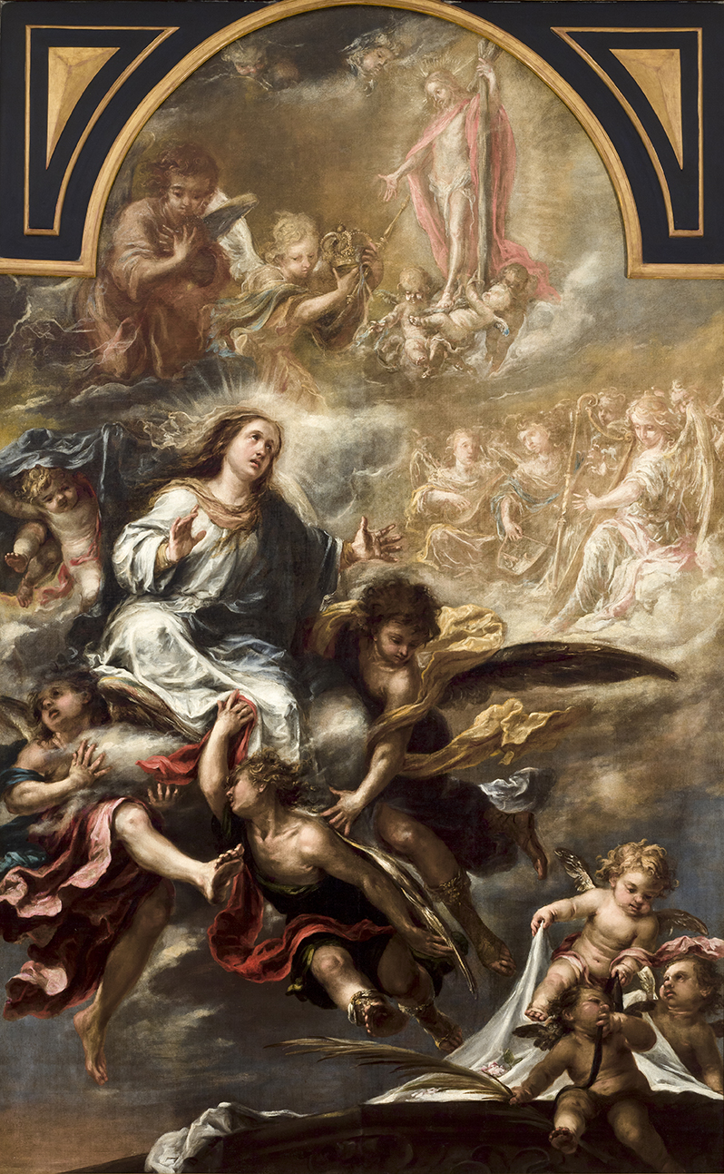 Asunción de la Virgen, hacia 1670-1672 © Museo de Bellas Artes de Sevilla. Fotografía: Pepe Morón