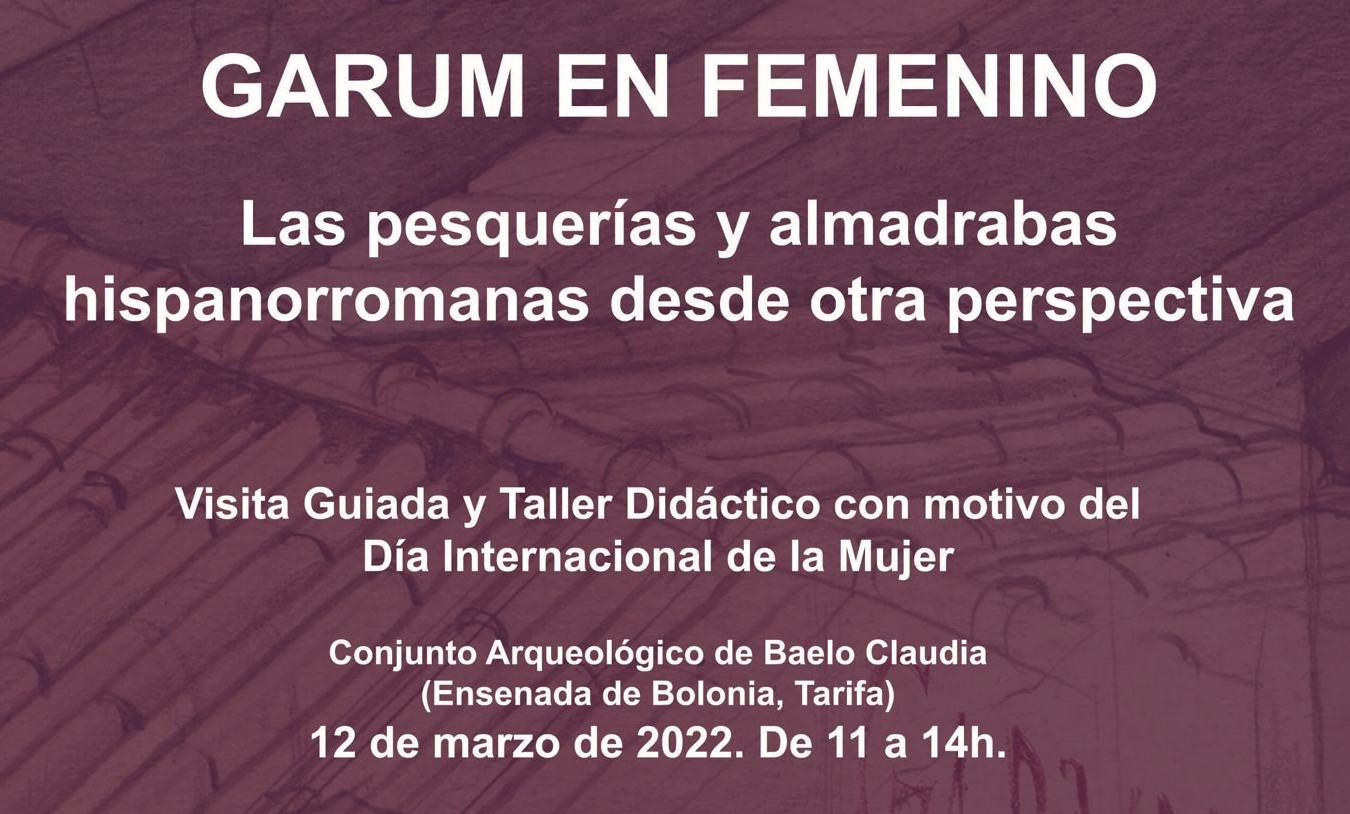 Detalle del cartel de la actividad GARUM EN FEMENINO