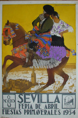 Cartel de la Feria de Abril de 1934