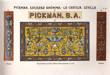 Página 10 del catálogo de azulejos de 1907