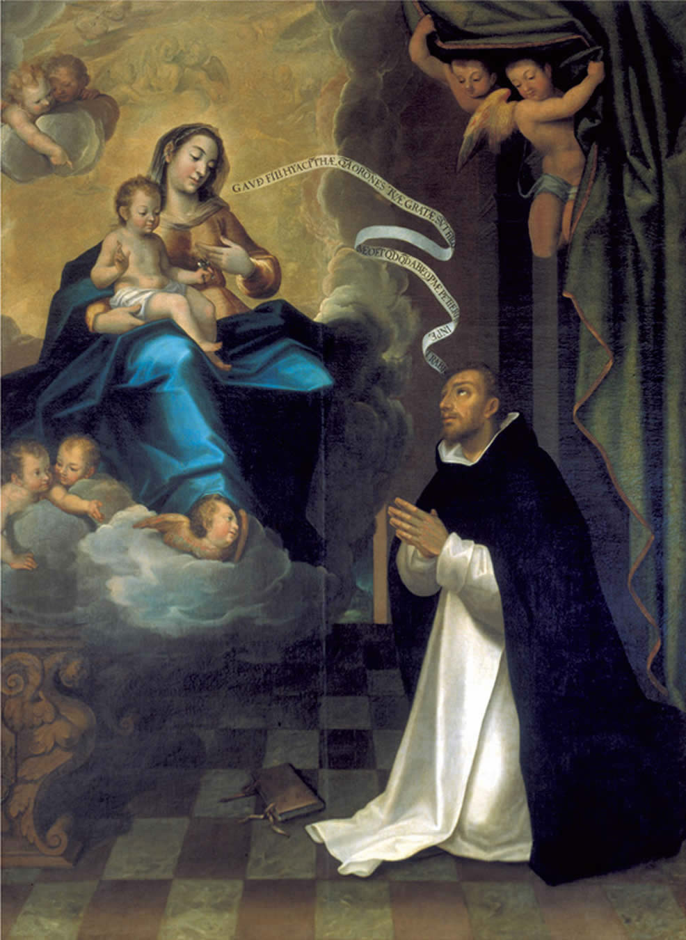 Aparición de la Virgen a San Jacinto