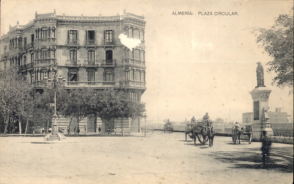 ALMERÍA:  Plaza Circular. 1918 (DJ06855)