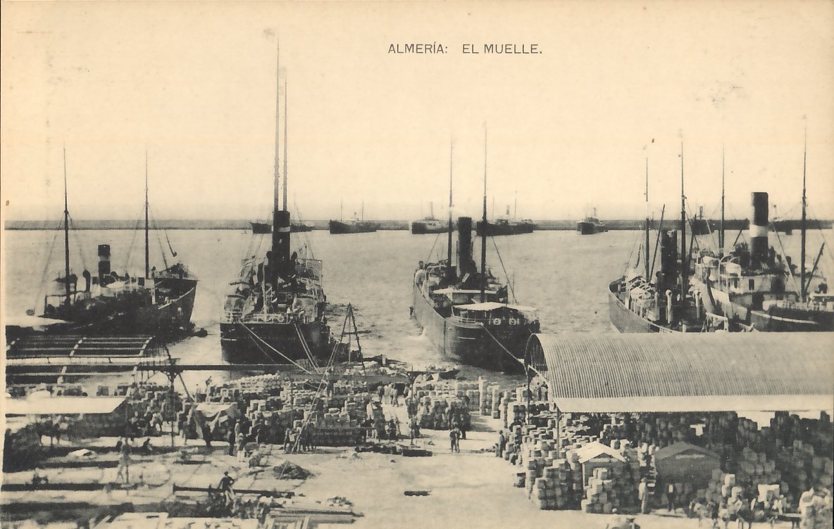 ALMERÍA: El Muelle. 1918-1921 (DJ06863)