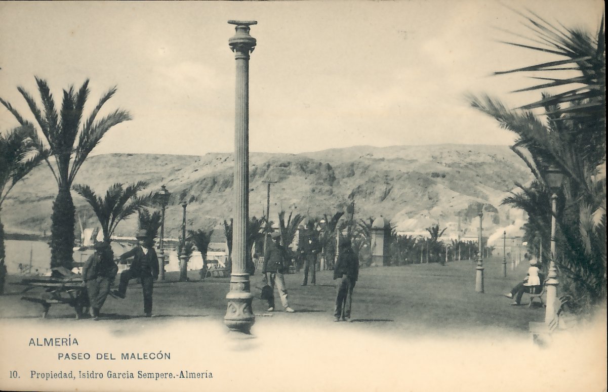 ALMERÍA: Paseo Del Malecón. 1902 (DJ06885)
