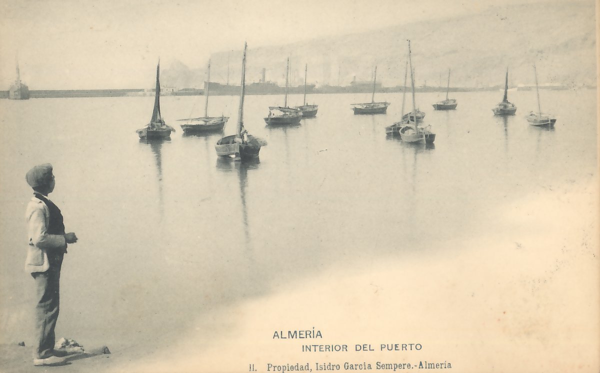 ALMERÍA: Interior Del Puerto. 1902 (DJ06886)