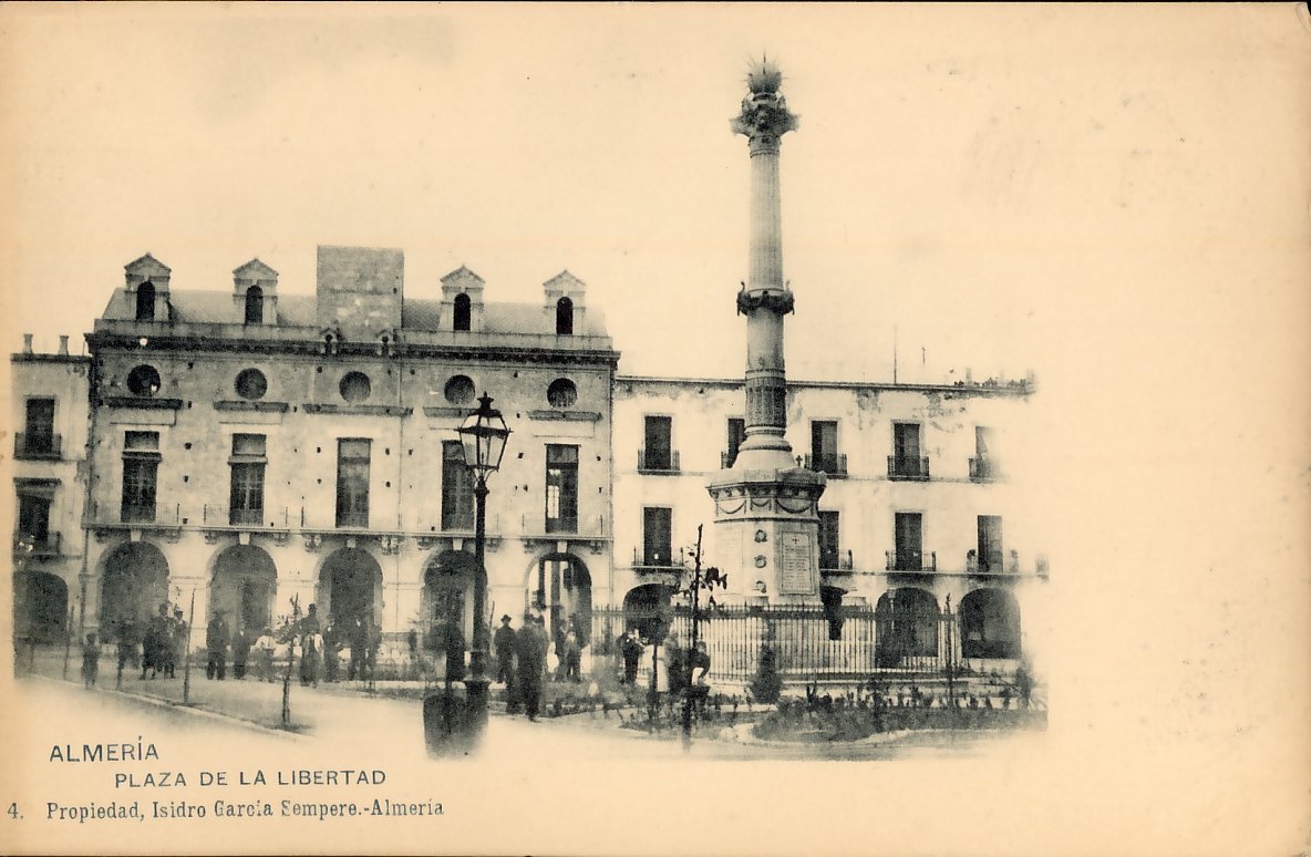 ALMERÍA: Plaza de la Libertad.1902 (DJ06887)