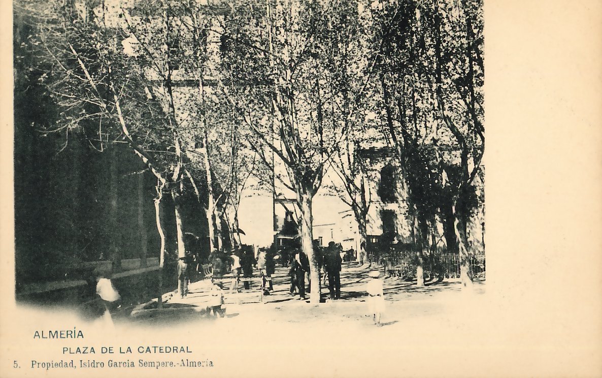 ALMERÍA: Plaza de la Catedral.1902 (DJ06888)