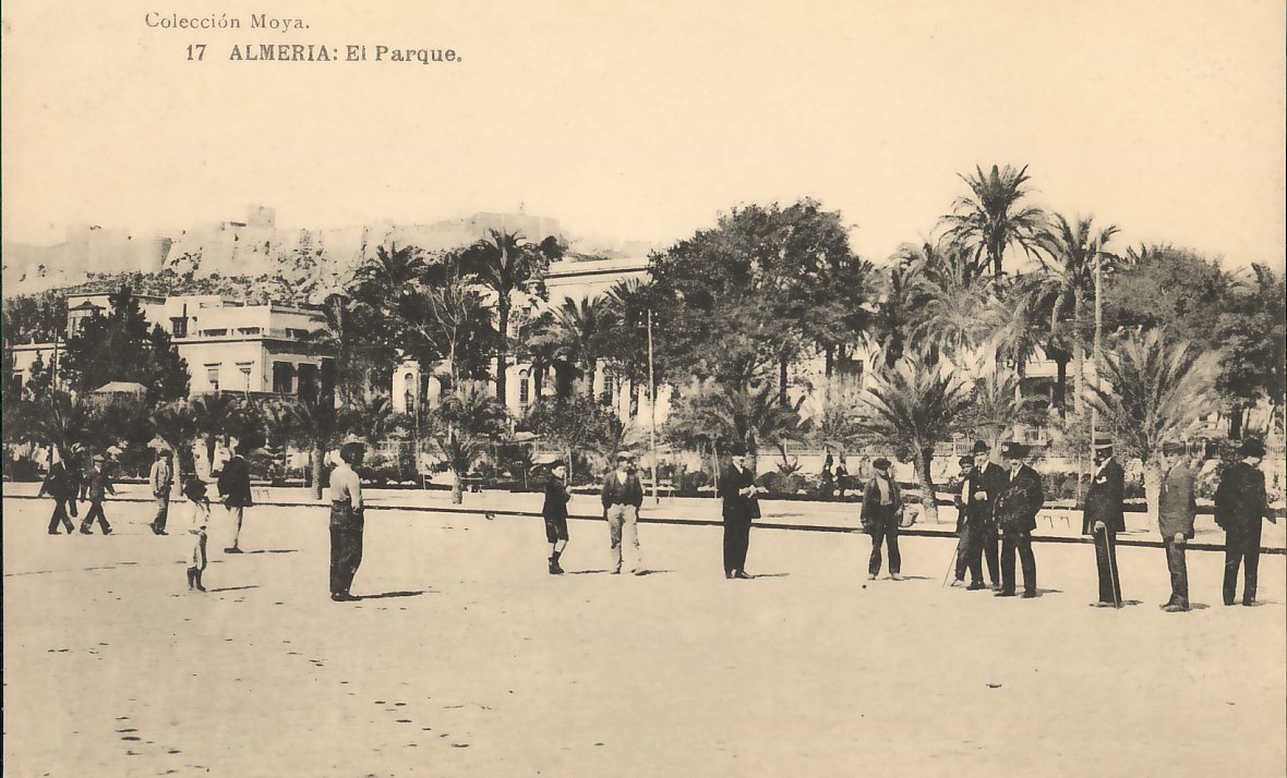 ALMERÍA: El Parque. 1918 (DJ06892)