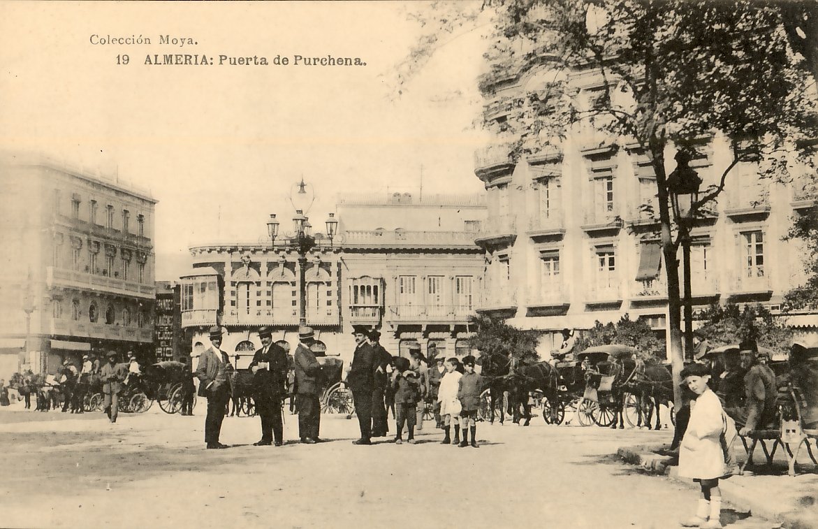 ALMERÍA: Puerta De Purchena.1918 (DJ06903)