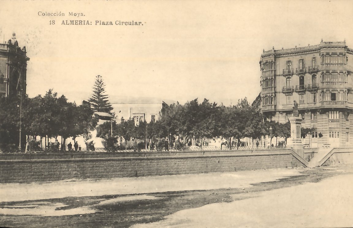 ALMERÍA: Plaza Circular.1918 (DJ06905)