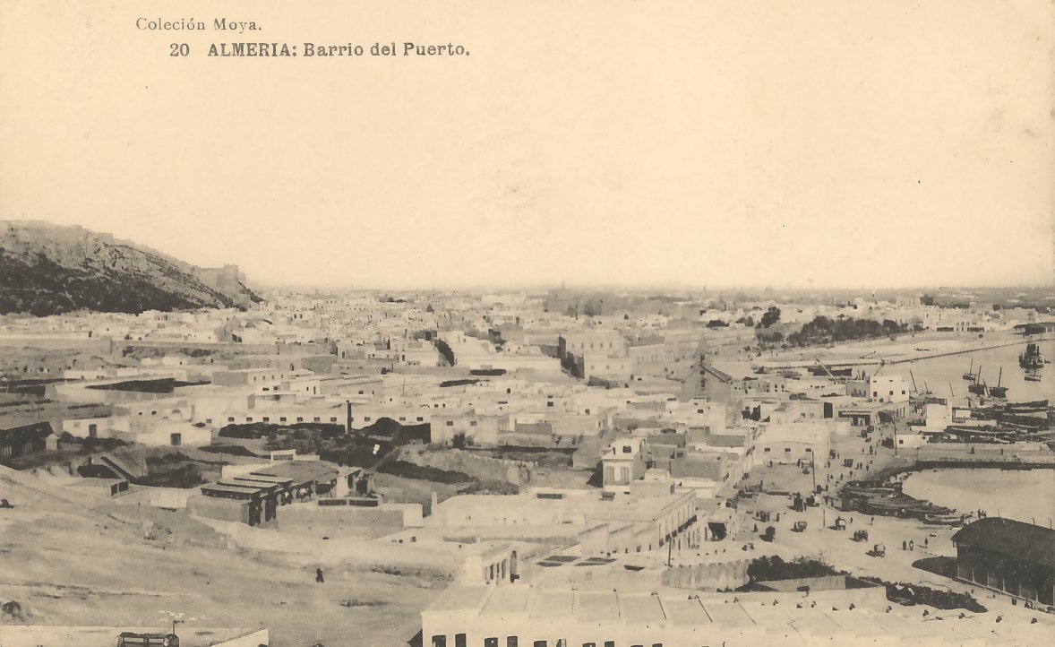 ALMERÍA: Barrio del Puerto. 1918 (DJ06906)