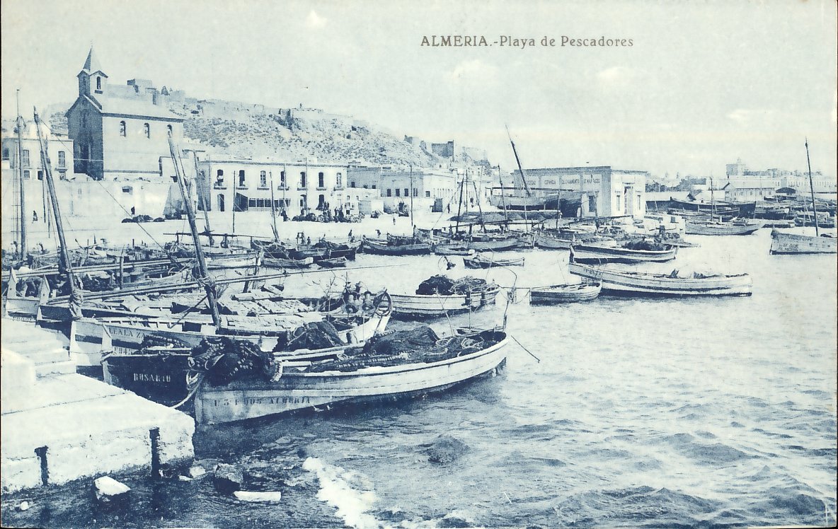 ALMERÍA: Playa de Pescadores.1920 (DJ06915)