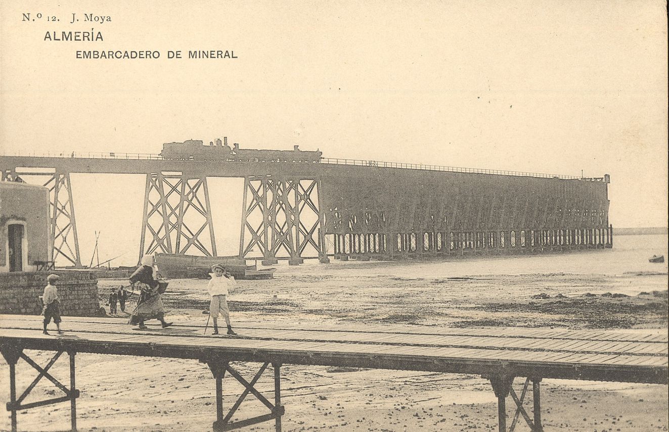 ALMERÍA: Embarcadero De Mineral. 1908-1915 (DJ07104)