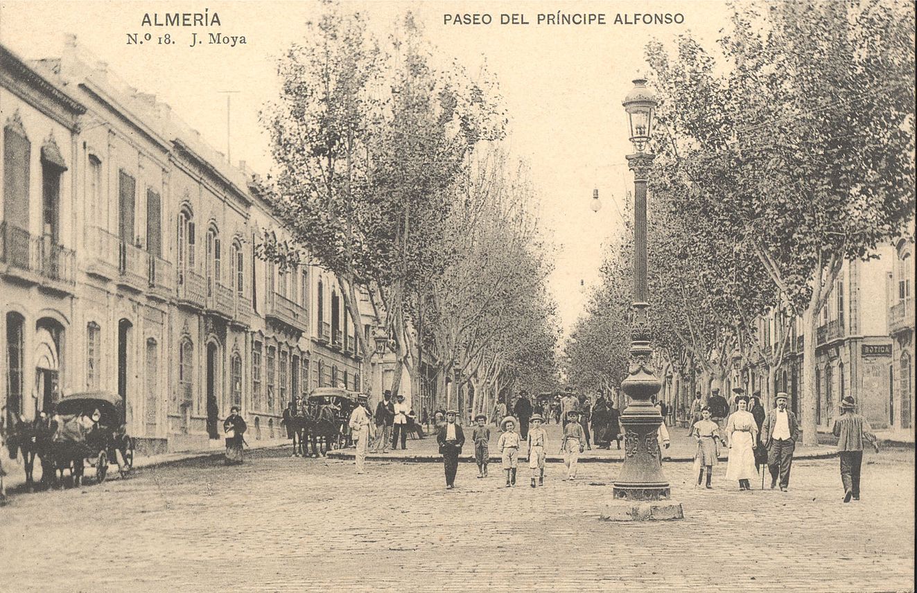 ALMERÍA: Paseo Del Príncipe Alfonso 1908-1915 (DJ07106)