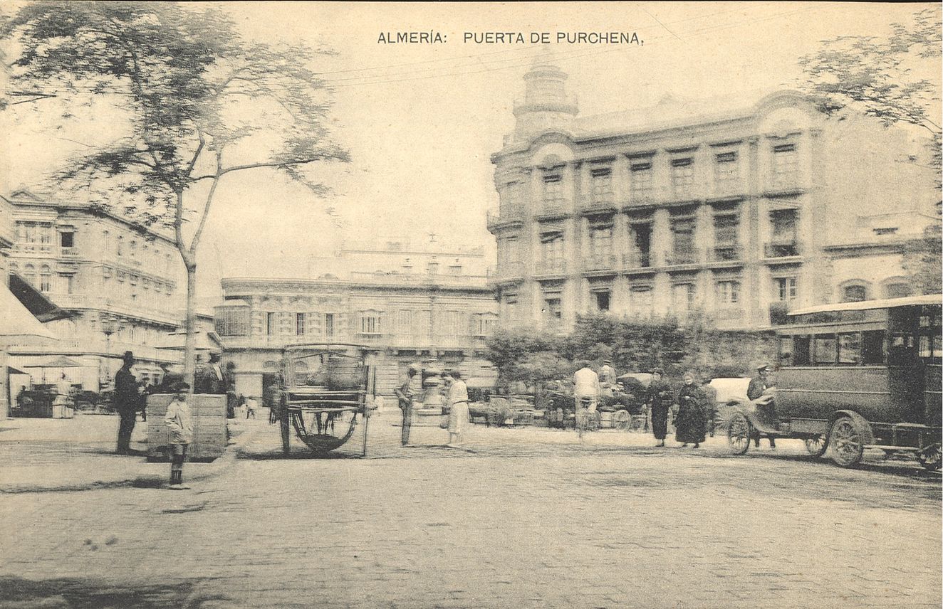 ALMERÍA: Puerta Purchena.1921 (DJ07110)