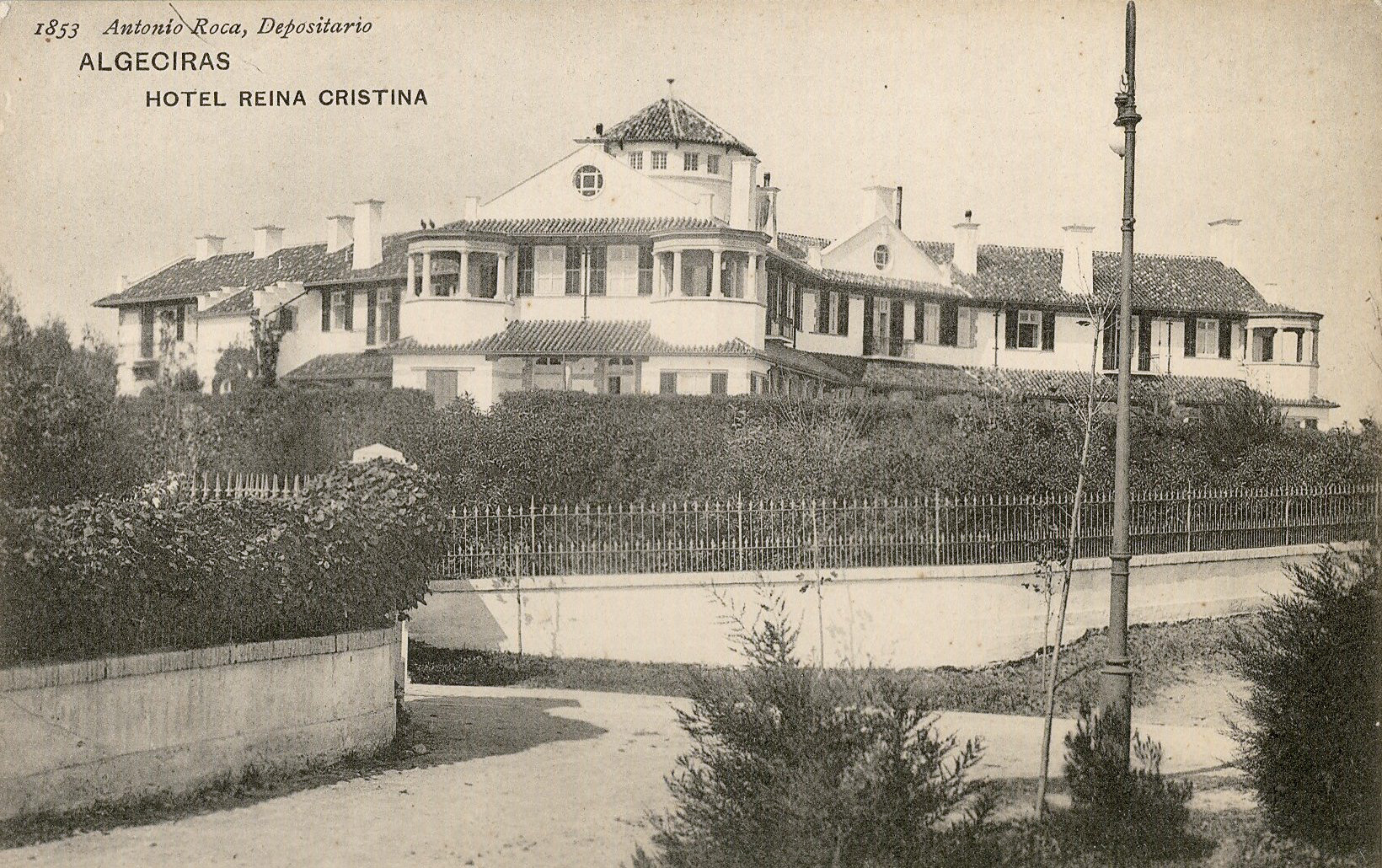 ALGECIRAS: Hotel Reina Cristina. 1907-1908 ( DJ07572)