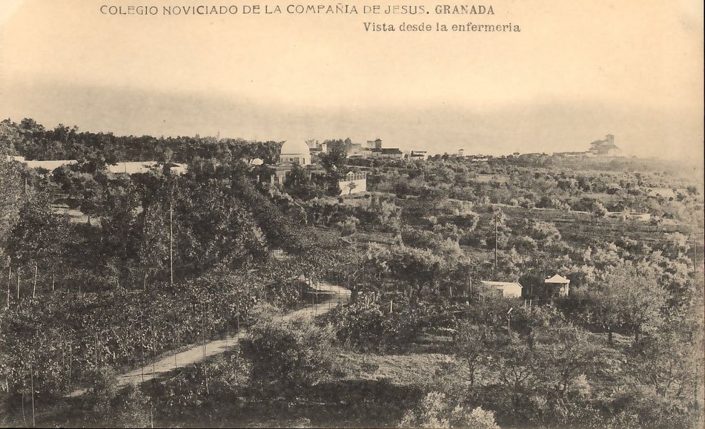 GRANADA: Colegio Noviciado de la Compañía de Jesús: Vista desde la enfermería.1919 (DJ06999)
