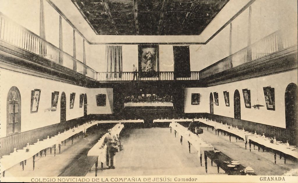 GRANADA: Colegio Noviciado de la Compañía de Jesús: Comedor.1919 (DJ07001)