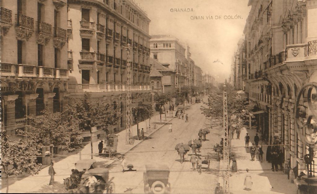 GRANADA: Gran Vía de Colón.1919 (DJ07003)