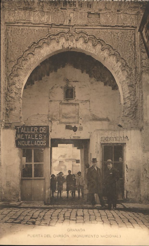 GRANADA: Puerta del Carbón. (Monumento Nacional)1919 (DJ07007)