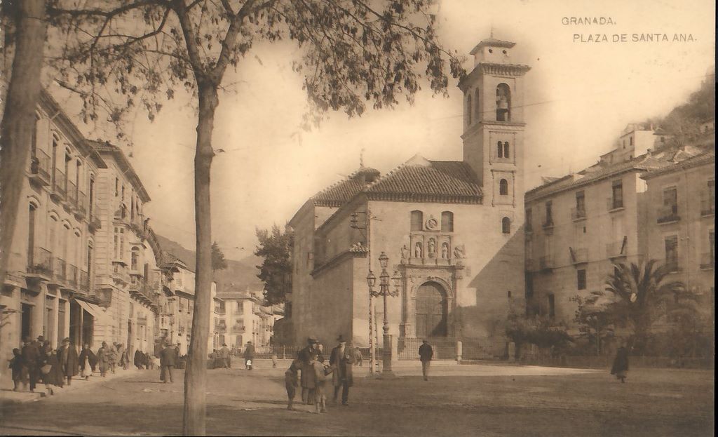 GRANADA: Plaza de Santa Ana.1919 (DJ07009)