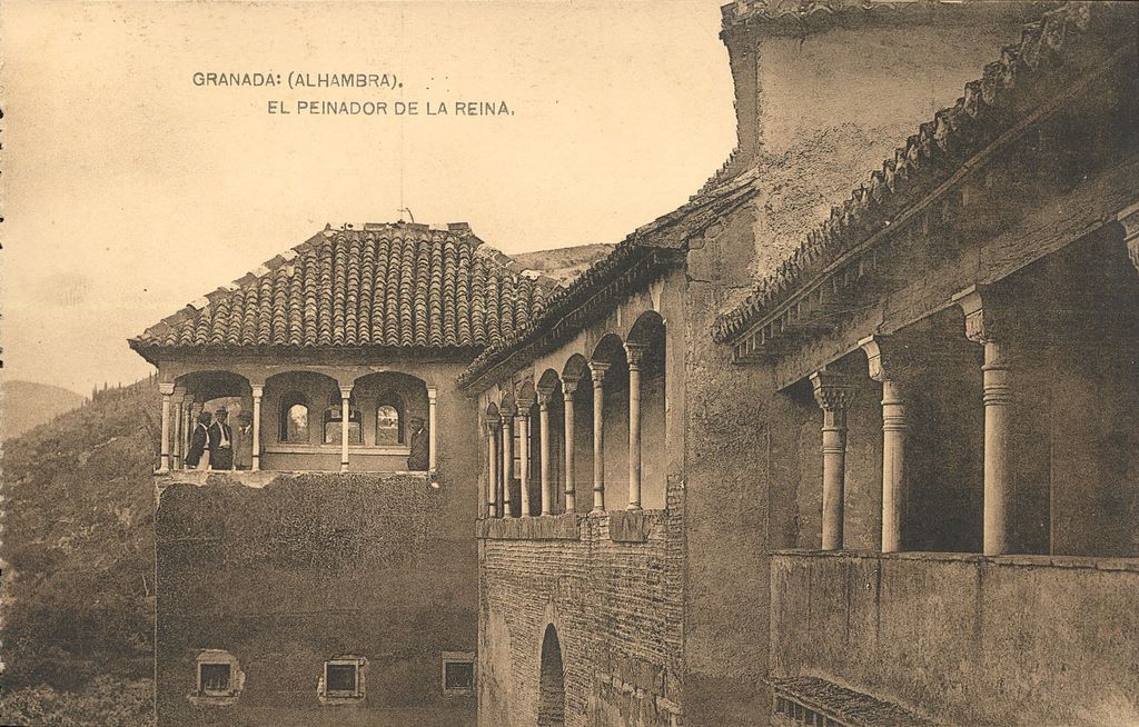 GRANADA: (Alhambra). El Peinador de la Reina.1919 (DJ07047)