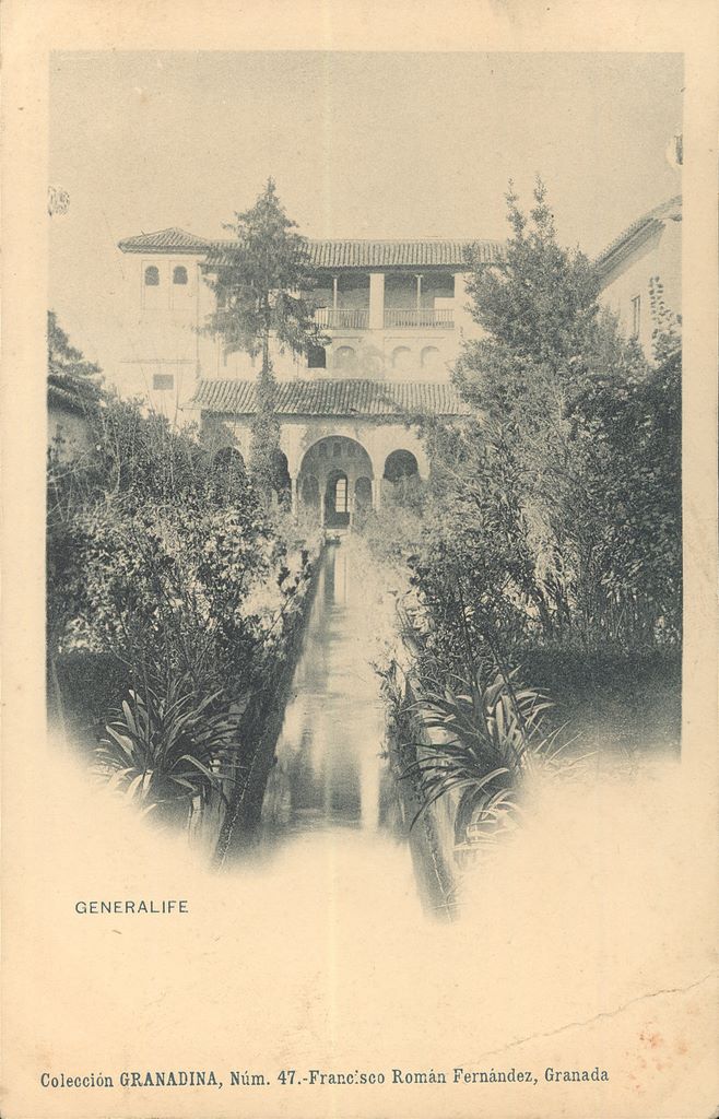 GRANADA: Generalife. 1902 (DJ07063)