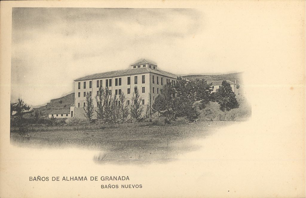 BAÑOS DE ALHAMA DE GRANADA: Baños Nuevos. 1906 (DJ07067)