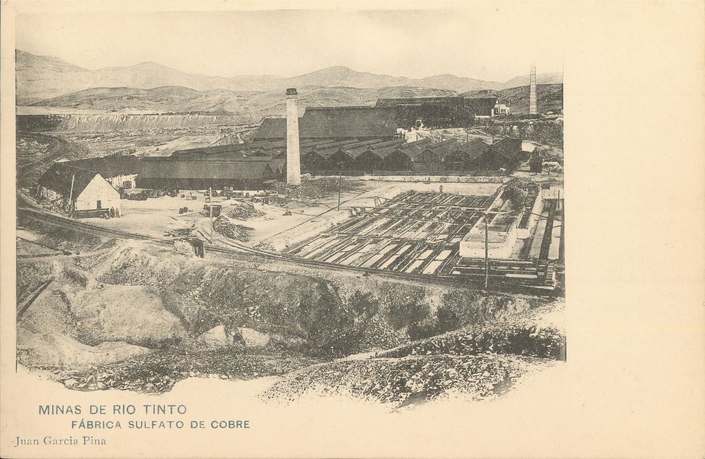 HUELVA : Minas De Riotinto. Fábrica De Sulfato De Cobre.1904(Dj07168)