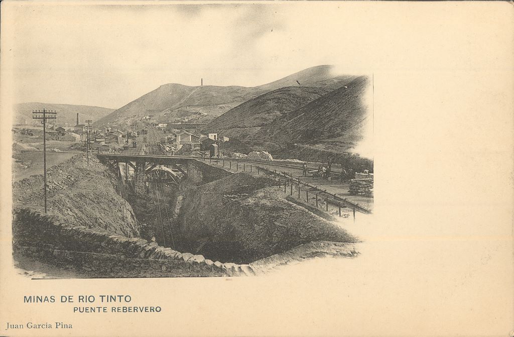 HUELVA: Minas De Riotinto. Puente Reverbero.1904(Dj07171)