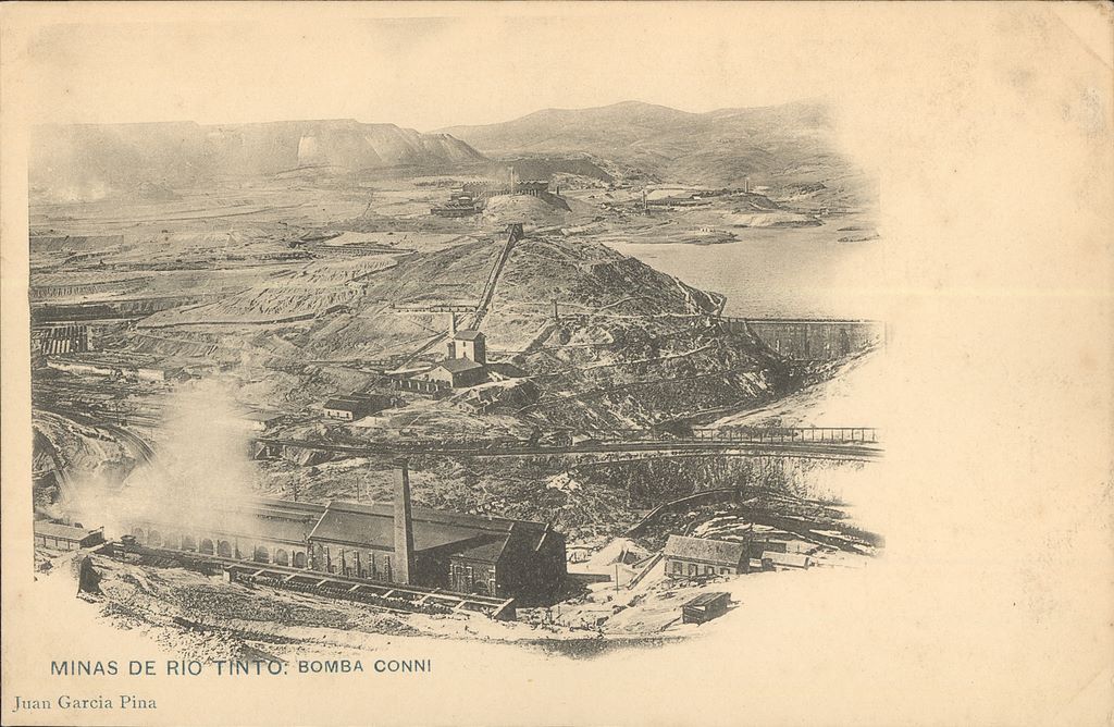 HUELVA: Minas De Riotinto: Bomba Conni.1904(Dj07172)