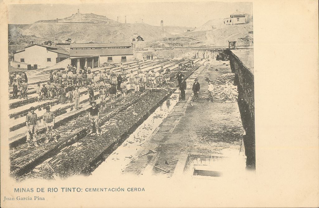 HUELVA: Minas De Riotinto: Cementación Cerda.1904(Dj07173)
