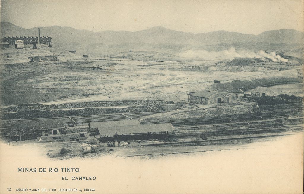 HUELVA: Minas De Riotinto. El Canaleo.1901(Dj07176)