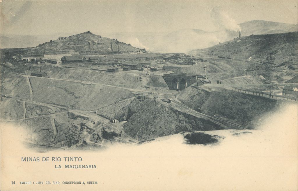 HUELVA: Minas De Riotinto. La Maquinaria.1901(Dj07177)