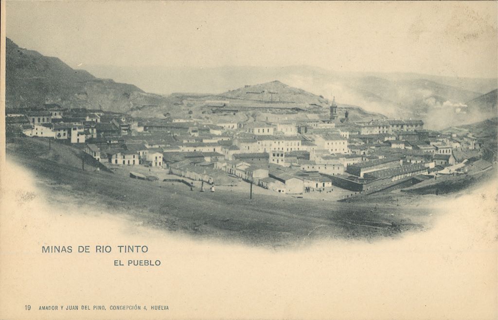 HUELVA: Minas De Riotinto. El Pueblo.1901(Dj07182)