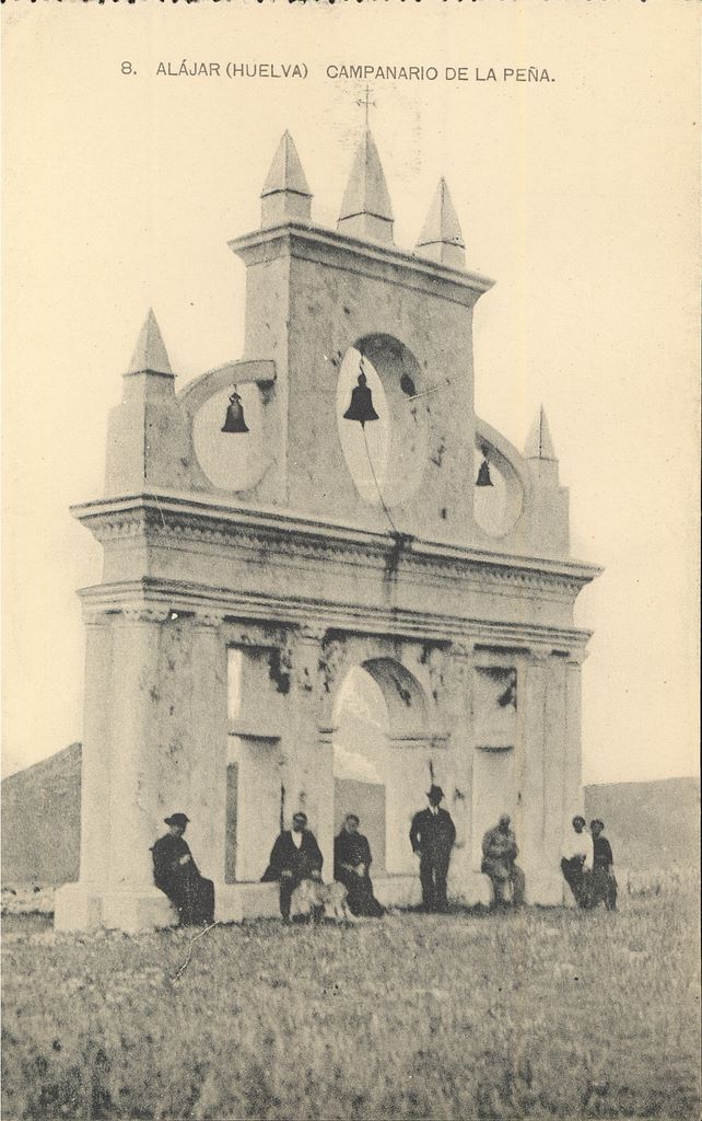 ALÁJAR: Campanario de La Peña.1919(DJ07201)