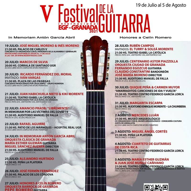 Cartel V Festival de Guitarra