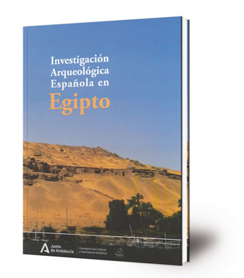 Cubierta de la obra titulada Investigación Española en Egipto