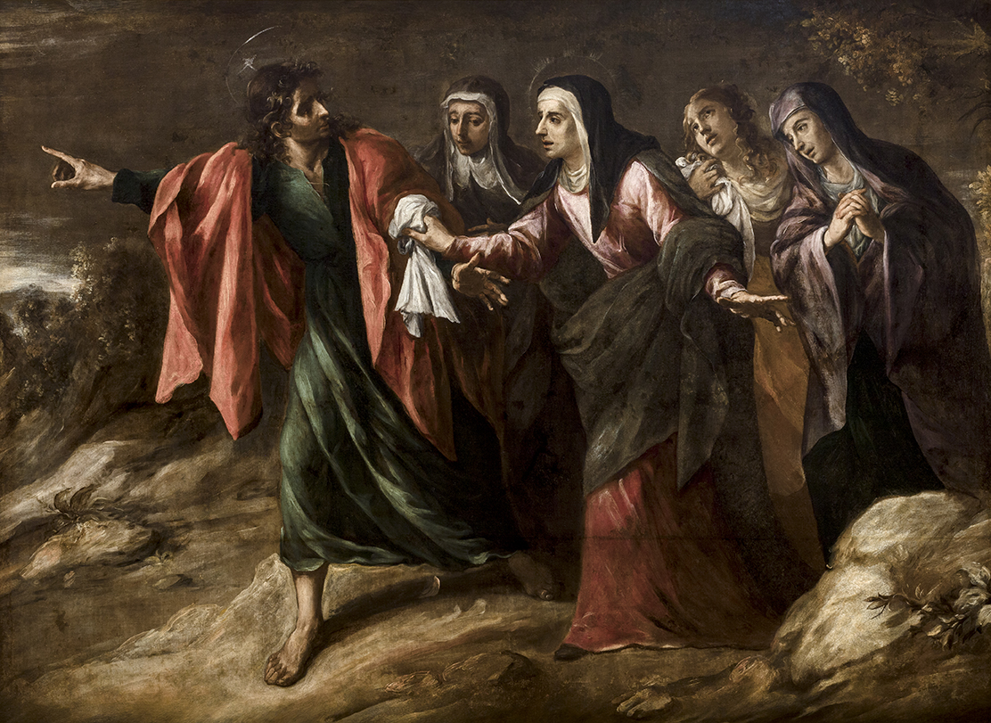 La Virgen con las tres Marías y san Juan, camino del Calvario