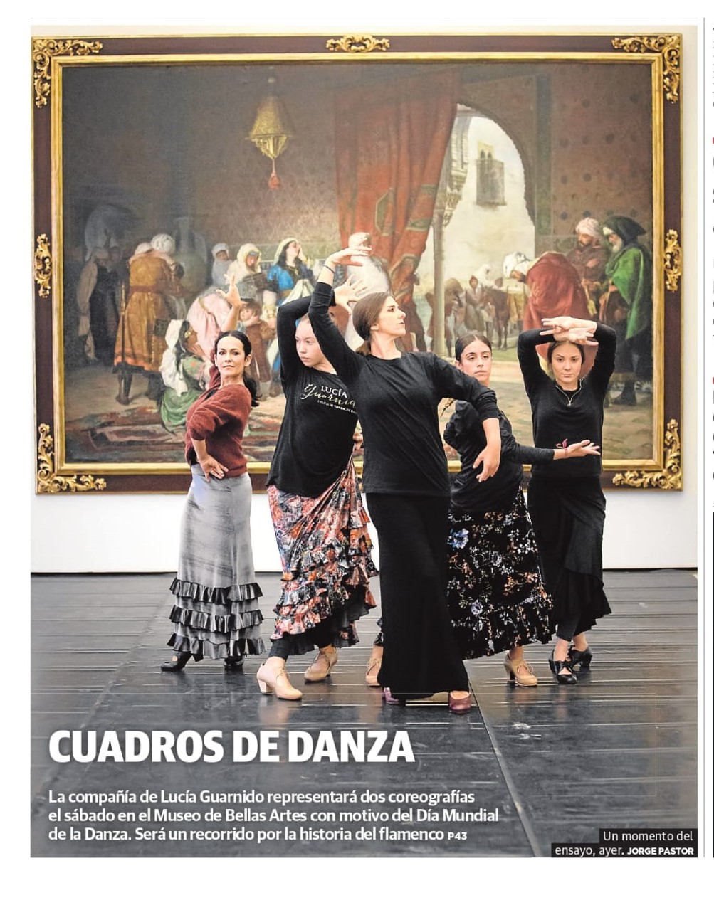Portada del periódico Ideal de Granada, martes 26 de abril de 2022. Foto: Jorge Pastor