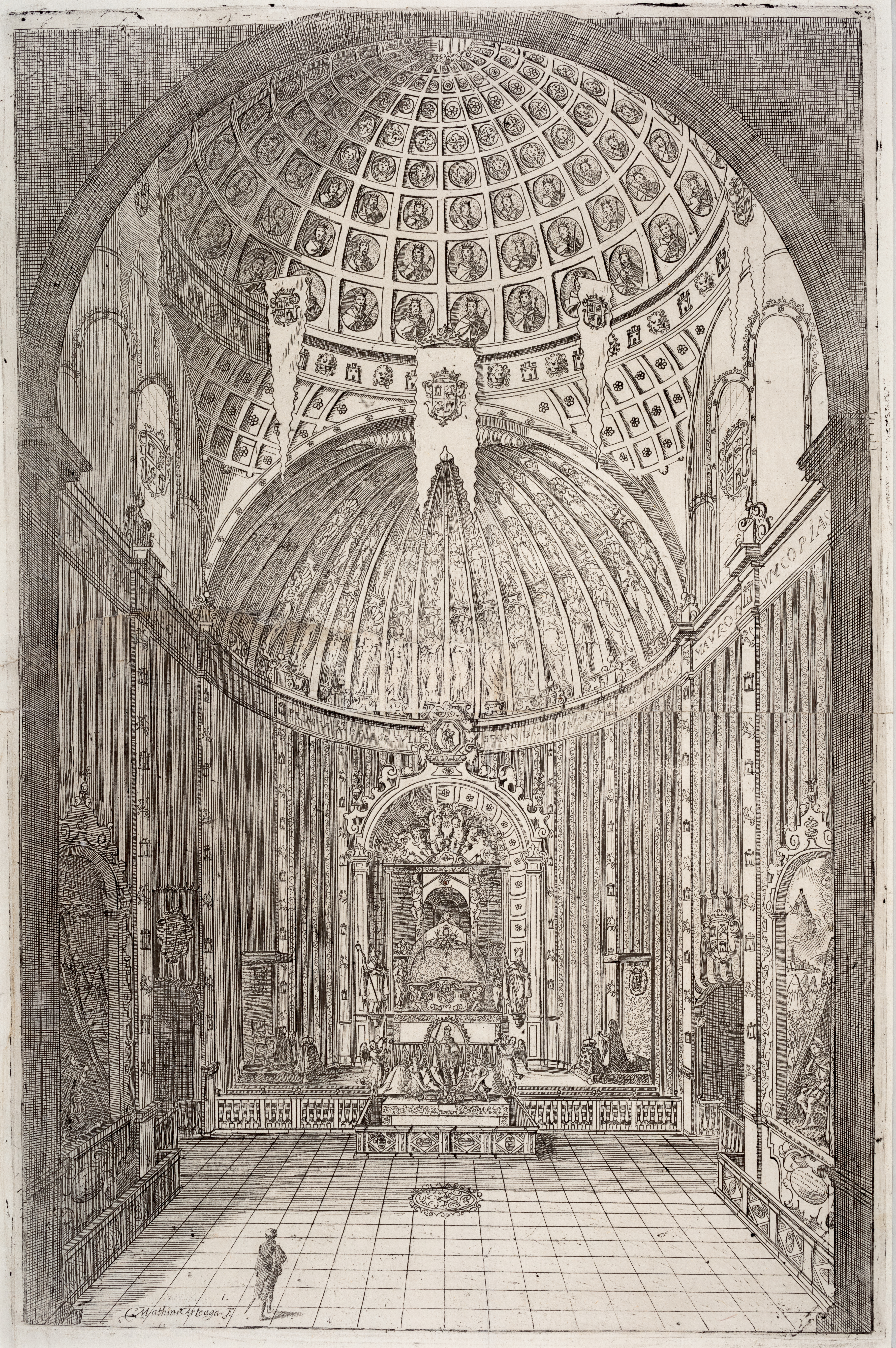 Capilla Real de la Catedral de Sevilla. Matías de Arteaga y Alfaro.