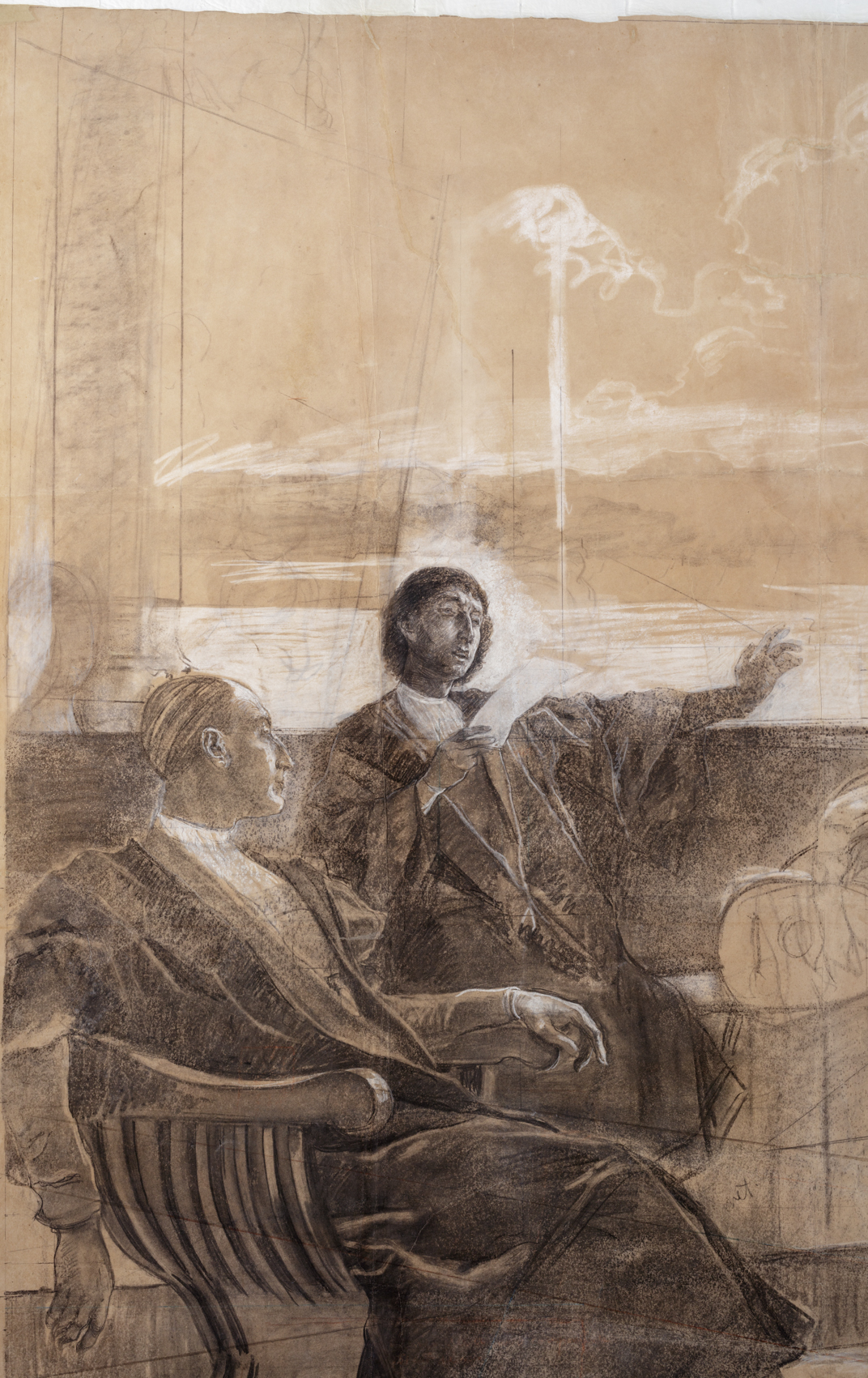 El estudio de Tiziano. Detalle