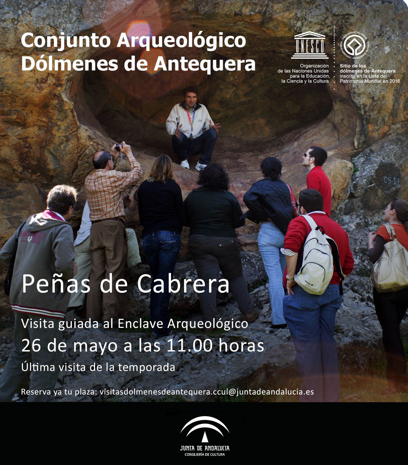 Visita guiada al enclave arqueológico Peñas de Cabrera