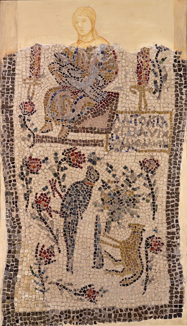 Mosaico paleocristiano de Antonia Vettia