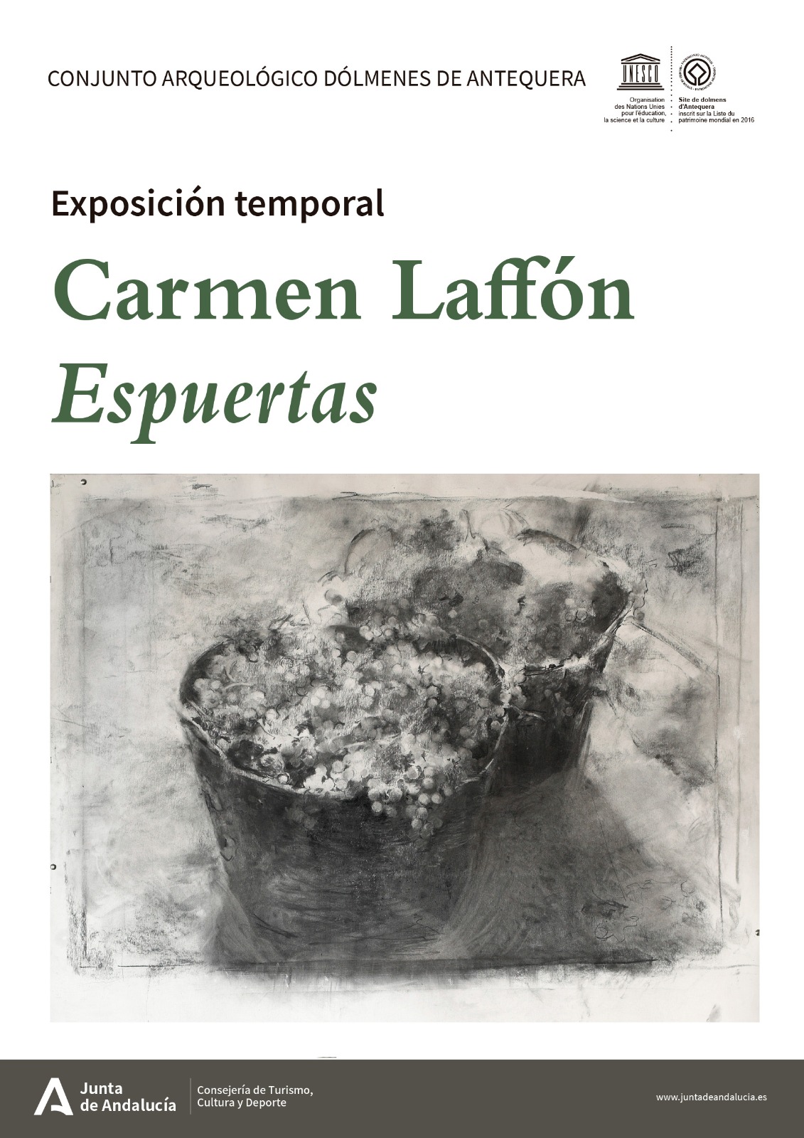 Imagen de la exposición sobre Carmen Laffón