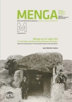 Portada Monográfico 02. Menga. Revista de Prehistoria de Andalucía.